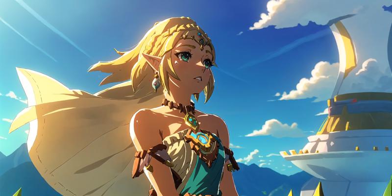 Princess Zelda The Legend of Zelda Tears of the Kingdom v1.0